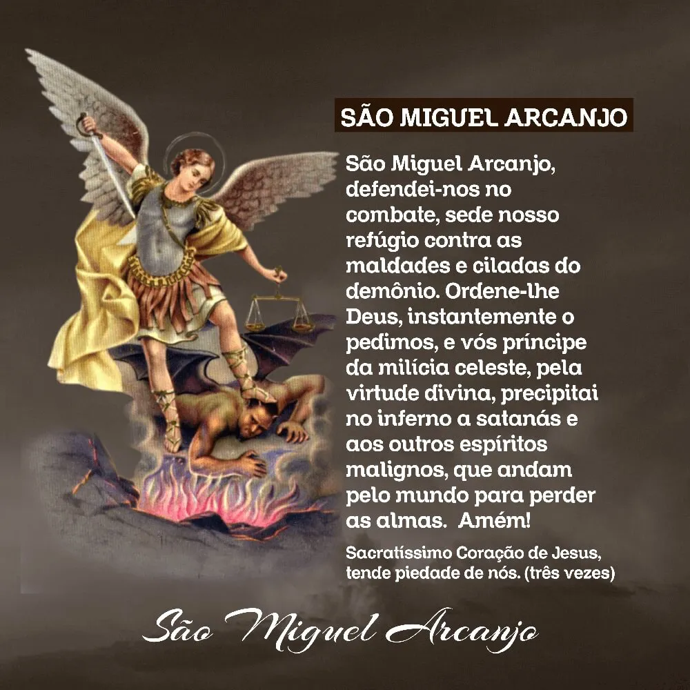 Oração de São Miguel Arcanjo